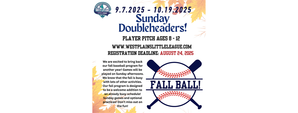 2025 Fall Baseball!!